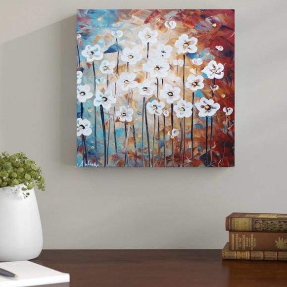 Source Unknown Other - New canvas wall print Spring Blooms" by Jolina Anthony 9x9